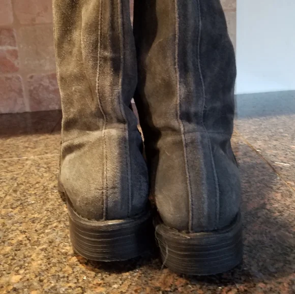 FIorentini + Baker “Eden” Suede Tall Riding Boots 37. - Picture 4 of 5